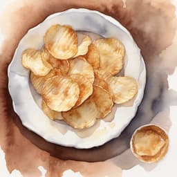 薯片 牛舌盐味