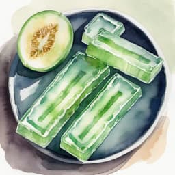茨城县厅哈密瓜羊羹