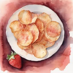 Strawberry Salt Potato Chips