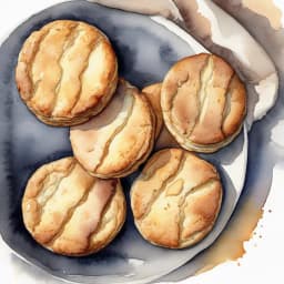 Crispy Butter and Wheat Sablé (Milk)