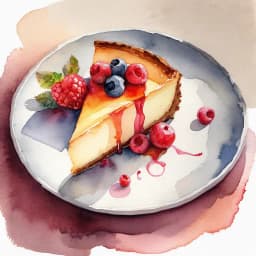 Crispy Baked Cheesecake