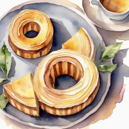 Soy Baumkuchen: Shirokuma no Wa (Polar Bear Ring)