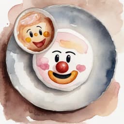 Anpanman Marshmallow (with Chocolate Cream)