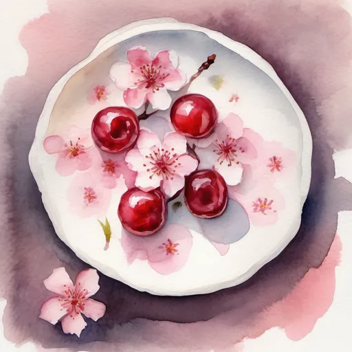 城址の桜