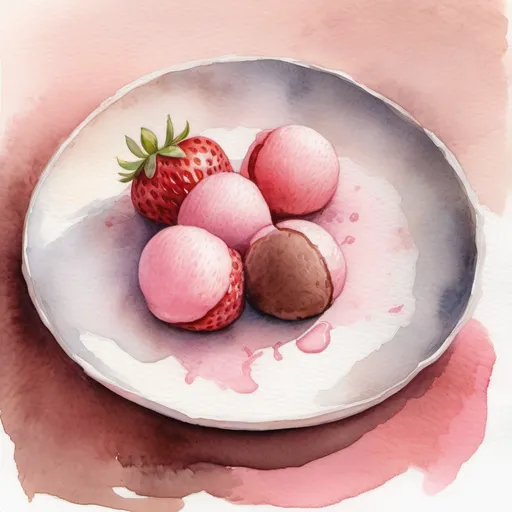 Toki-chan Strawberry Chocolate Mochi
