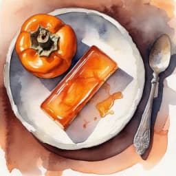 Fukufuku Kaki Yokan (Persimmon Jelly)