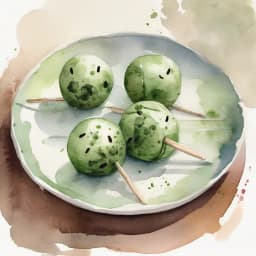 史努比茶屋 抹茶团子