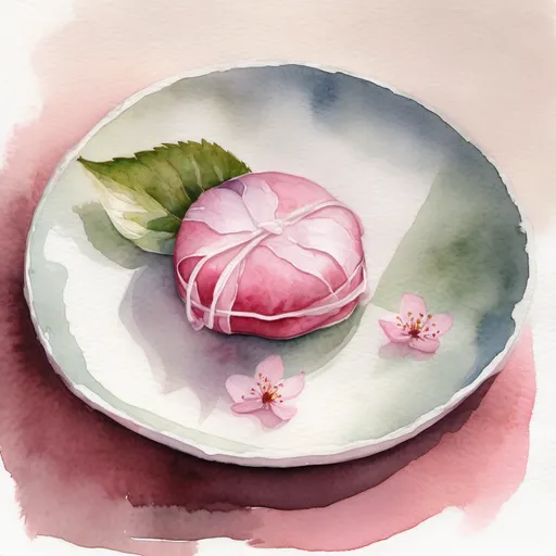 うばがもちや 桜もち