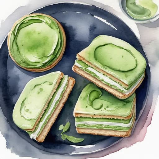 プレスバターサンド 宇治抹茶