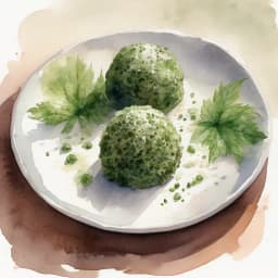 Sentaro Botamochi with Perilla (Shiso)