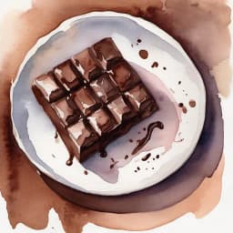 Fresh Chocolate with Cacao Aroma
