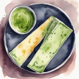 Cheese Cod with Uji Matcha Flavor