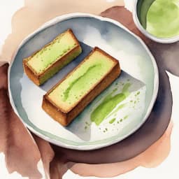 Kissho Karyo Nippon Financier - Deep Roasted Kinako & Uji Matcha