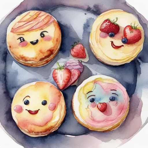 大阪通天閣 サザエさん磯野家ファミリーケーキ(プレーン味)