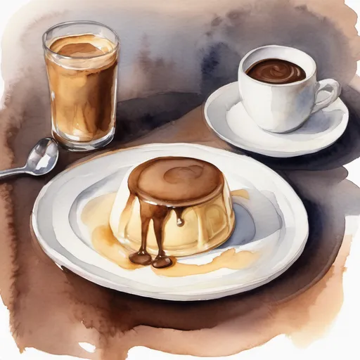 Coffee Pudding made with Nishimura Coffee Shop