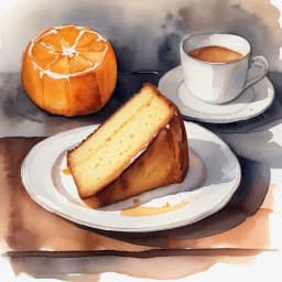Kobe Franz Orange Cake