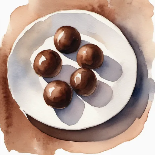 鹿のふんふん チョコだんご