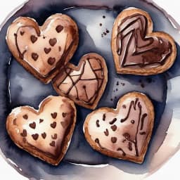 Okayama White Peach Melting Heart Chocolat Cookies