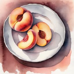 White Peach Kintsuba