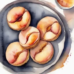 Okayama Peach Sablé