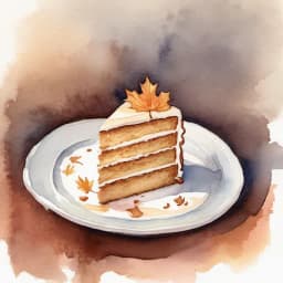 Omocha Okoku Maple Cake