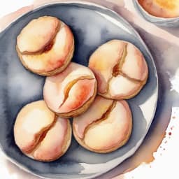 Okayama White Peach Cookies