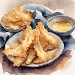 莲藕天妇罗片 濑户内柠檬味