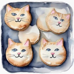福猫朗格沙(猫咪夹心饼干)