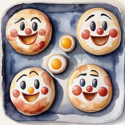 호빵맨 타마고 보로 (계란 과자)