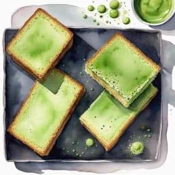 文明堂总本店 抹茶味切片包装型 Castella 蛋糕