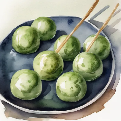 スヌーピー茶屋 抹茶だんご