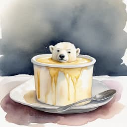 Marugoto Shirokuma Pudding