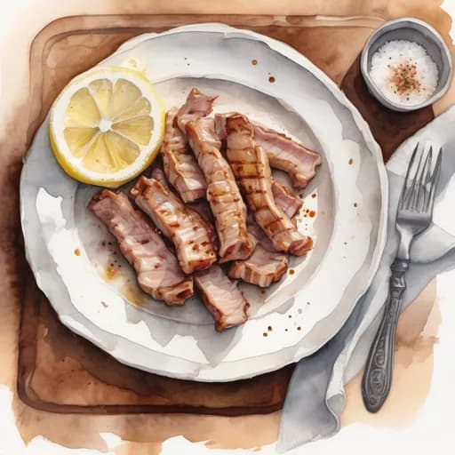 Pork Cartilage Grill (Buta Nankotsu-yaki)
