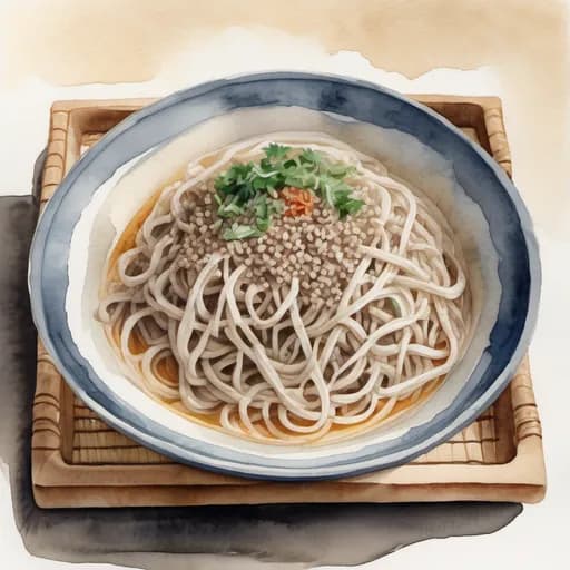 相馬野馬追そば