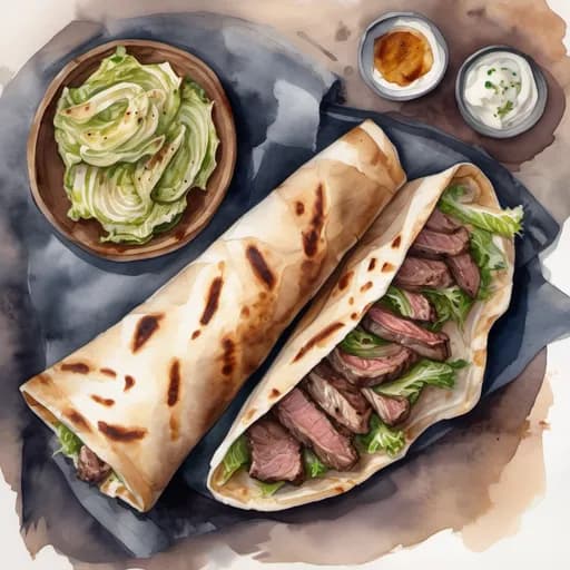 味付マトンケバブ