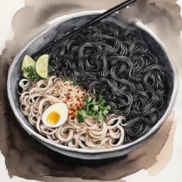 黑拉面（桐炭拉面）