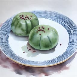 Shibamata Taishakuten Kusa-dango (Mugwort Dumplings)