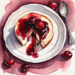 Cherry Cheesecake