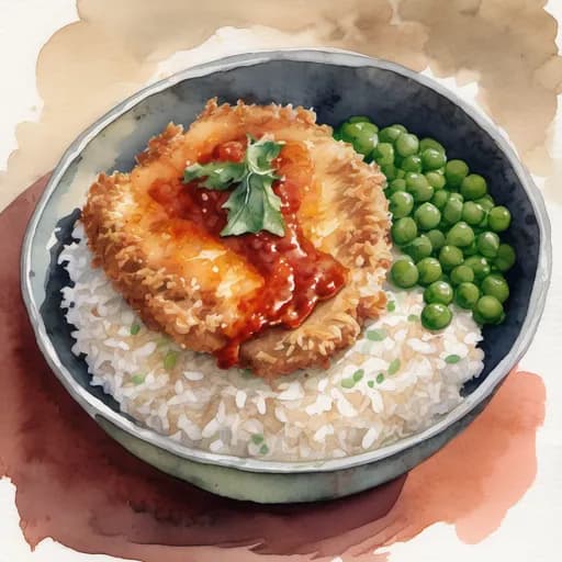 洋風カツ丼
