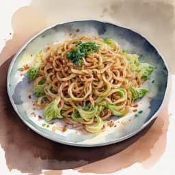 코마츠 소금 야키소바