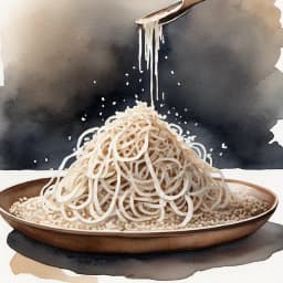 池田萝卜泥荞麦面