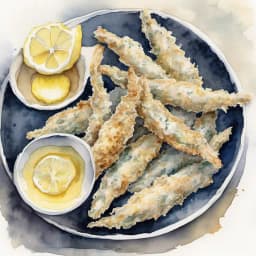 Smelt Tempura (Wakasagi Tempura)