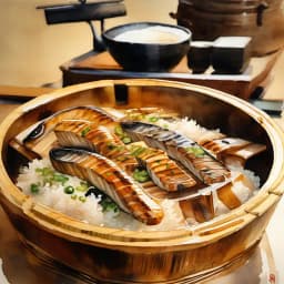 鳗鱼饭 (Hitsumabushi)