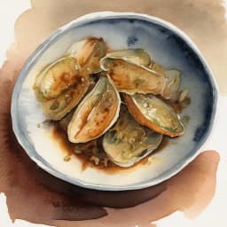 Jakogoko (酱渍小虾水茄子)