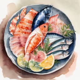 Seafood of Saikazaki