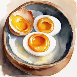 Onsen Tamago (Hot Spring Eggs) of Yugow Onsen