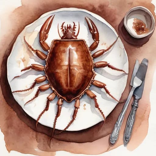 カブトガニ最中