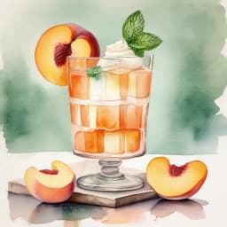 White Peach Sweets