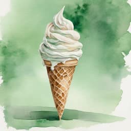 Iwakuni Soft Serve (Lotus Root)