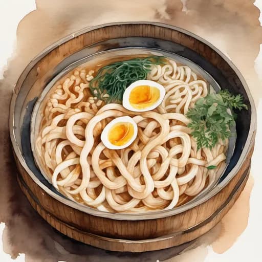 たらいうどん(阿南)